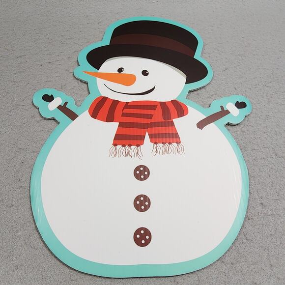 8 Pc Christmas Cut Out Yard Lawn Art Signs Stakes Walkway Outdoor Decorations - Picture 6 of 14